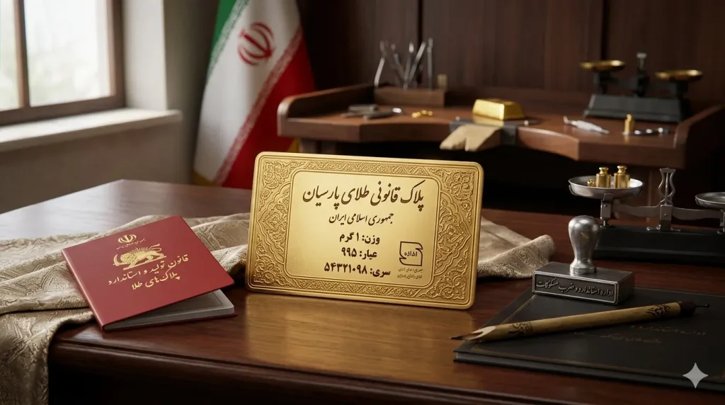 قانون تولید پلاک‌های طلای پارسیان