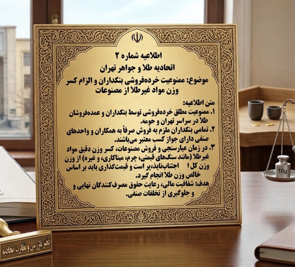 قوانین بنکداران طلا